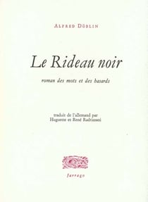 Le rideau noir, roman des mots et des hasards