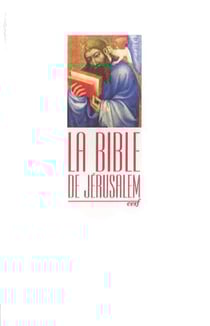 La bible de Jérusalem