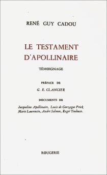 Le testament d'apollinaire