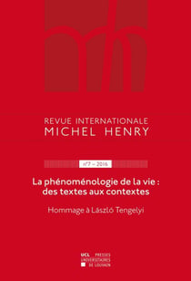 Revue internationale michel henry no 7 - 2016
