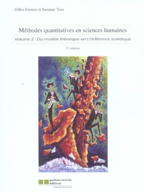 Methodes quantitatives en sciences humaines v2 :du modele theorique vers l'inference statistique