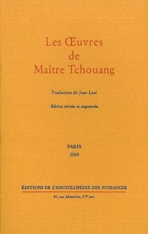 Les Oeuvres de Maitre Tchouang