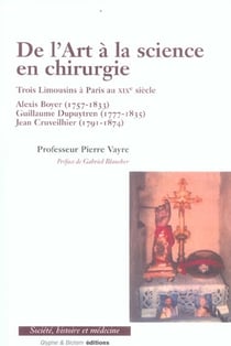 De l'art a la science en chirurgie