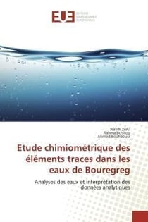 Etude chimiometrique des elements traces dans les eaux de bouregreg