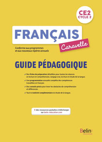 Caravelle : français - CE2 - guide pédagogique (édition 2022)