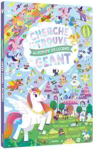 Cherche et trouve géant : au royaume des licornes