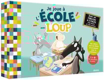 Je joue à l'école avec loup