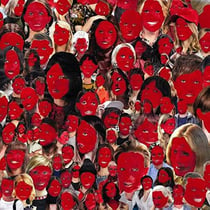 Blood red