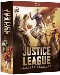 Justice League - 5 longs métrages : Le paradoxe Flashpoint + Guerre + Le Trône de l'Atlantide + Dieux et monstres + vs les Teen Titans