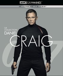 James Bond 007 - La collection Daniel Craig : Casino Royale + Quantum of Solace + Skyfall + Spectre