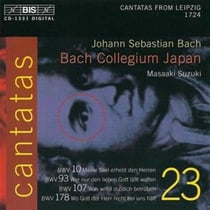 Cantatas /vol.23 - bwv 10 - bwv 93 - bwv 107 - bwv 178