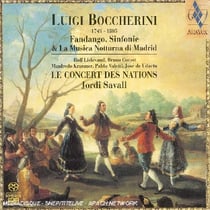 Boccherini: Fandango & Sinfonie. Musica Notturna di Madrid