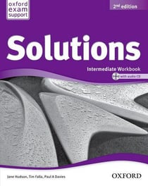 Solutions 2nd edition intermediate: workbook and audio cd pack