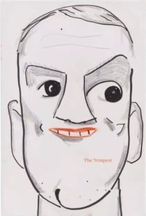 William shakespeare : rose wylie: the tempest