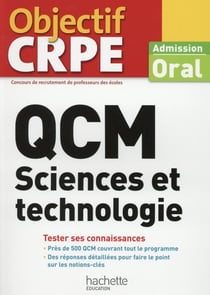 Objectif crpe - sciences et technologie - qcm