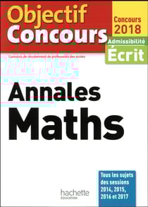 Objectif crpe - annales maths