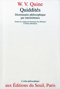 Quiddités - dictionnaire philosophique par intermittence