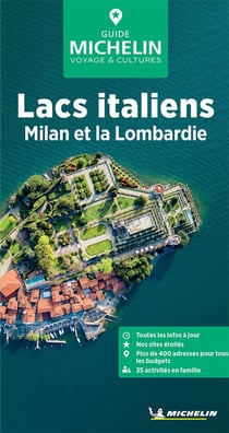 Le guide vert : Lac italiens, Milan et la Lombardie (édition 2024)