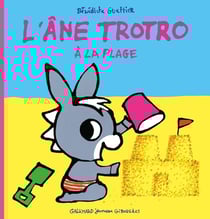 L'âne Trotro à la plage