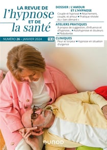 Transes : la revue de l'hypnose et de la santé n.26 : L'amour et l'hypnose