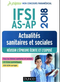 Je prépare - ifsi-as-ap - actualités sanitaires et sociales (édition 2018)