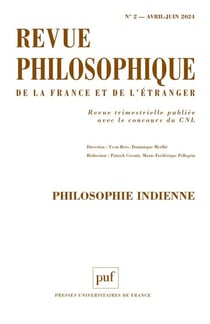 Varia / Philosophie indienne (édition 2024)