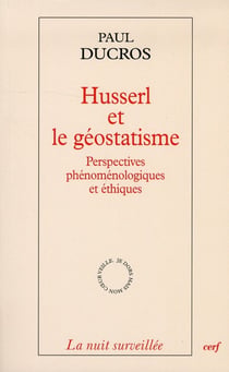 Husserl et le geostatisme