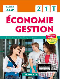Bac professionnel ASSP - économie, gestion - 2de, 1re, terminale - pochette élève