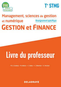 Réseaux STMG : management, sciences de gestion et numérique, gestion et finance enseignement spécifique - terminale STMG - livre du professeur (édition 2020)