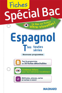 Fiches spécial bac : espagnol - terminales toutes séries