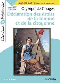 La déclaration des droits de la femme et de la citoyenne