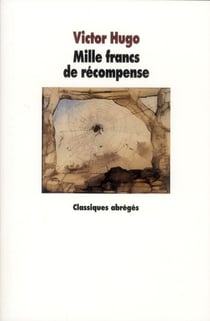 Mille francs de récompense