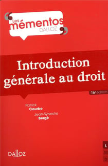 Introduction générale au droit