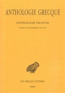Anthologie grecque Tome 8 - L9