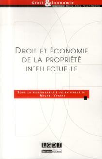 Droit et économie de la propriété intellectuelle