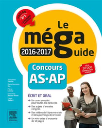 Méga guide - concours aide-soignant et auxiliaire de puériculture (édition 2016/2017)