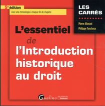 L'essentiel de l'introduction historique au droit (5e édition)