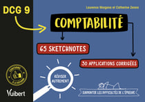 DCG9 - comptabilité - 65 sketchnotes, 30 exercices corrigés