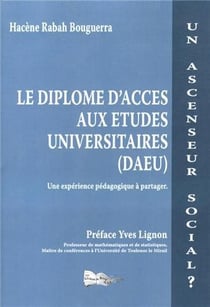 Daeu - le diplôme d'accès aux études universitaires