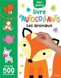 Autocollants animaux sauvages - avec 6 décors - Cinzia Sileo - Le Bateau  Livre