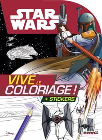 Vive le coloriage ! - star wars - et stickers