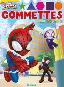 Marvel spidey et ses amis extraordinaires - gommettes pour les petits (team spidey)