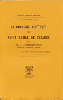 La doctrine ascétique de Basile de Césarée