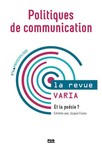 Politiques de communication n.14 : et la poésie ?