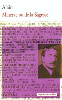 Minerve ou de la sagesse