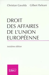 Droit des affaires de l'union europeenne