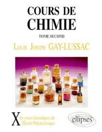 Cours de chimie, volume 2
