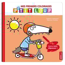 Mes premiers coloriages : P'tit Loup - les jouets