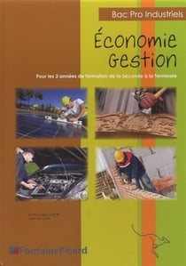 Économie-gestion - bac pro industriels