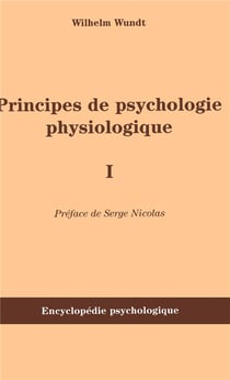 Principes de psychologie physiologique